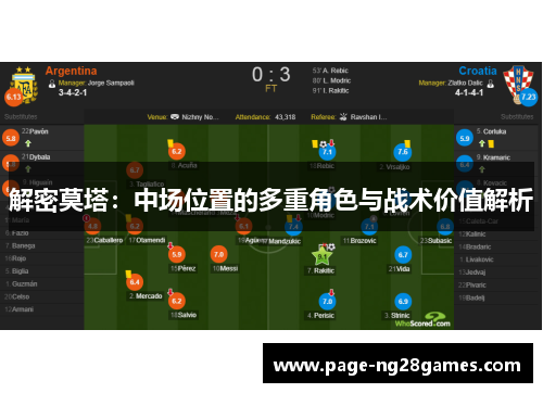 解密莫塔：中场位置的多重角色与战术价值解析